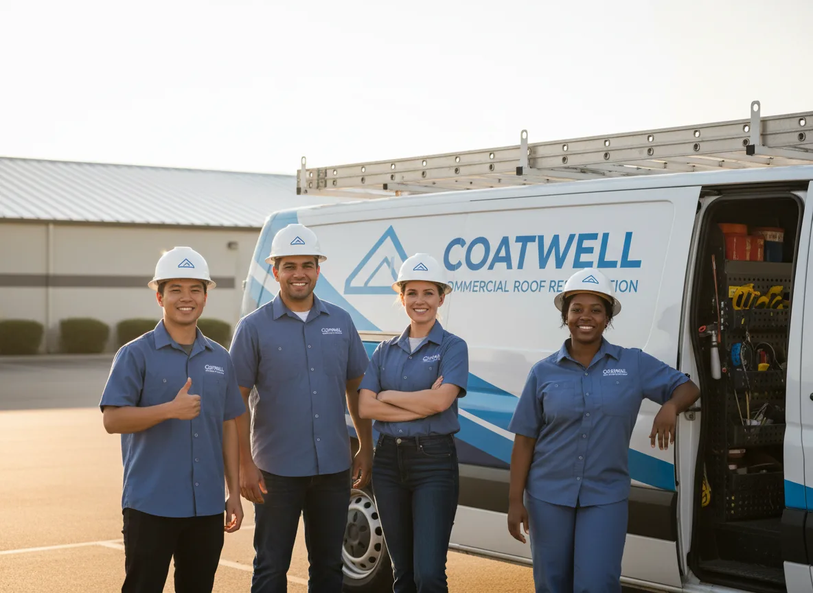 Commercial roof coating company in Mission, KS